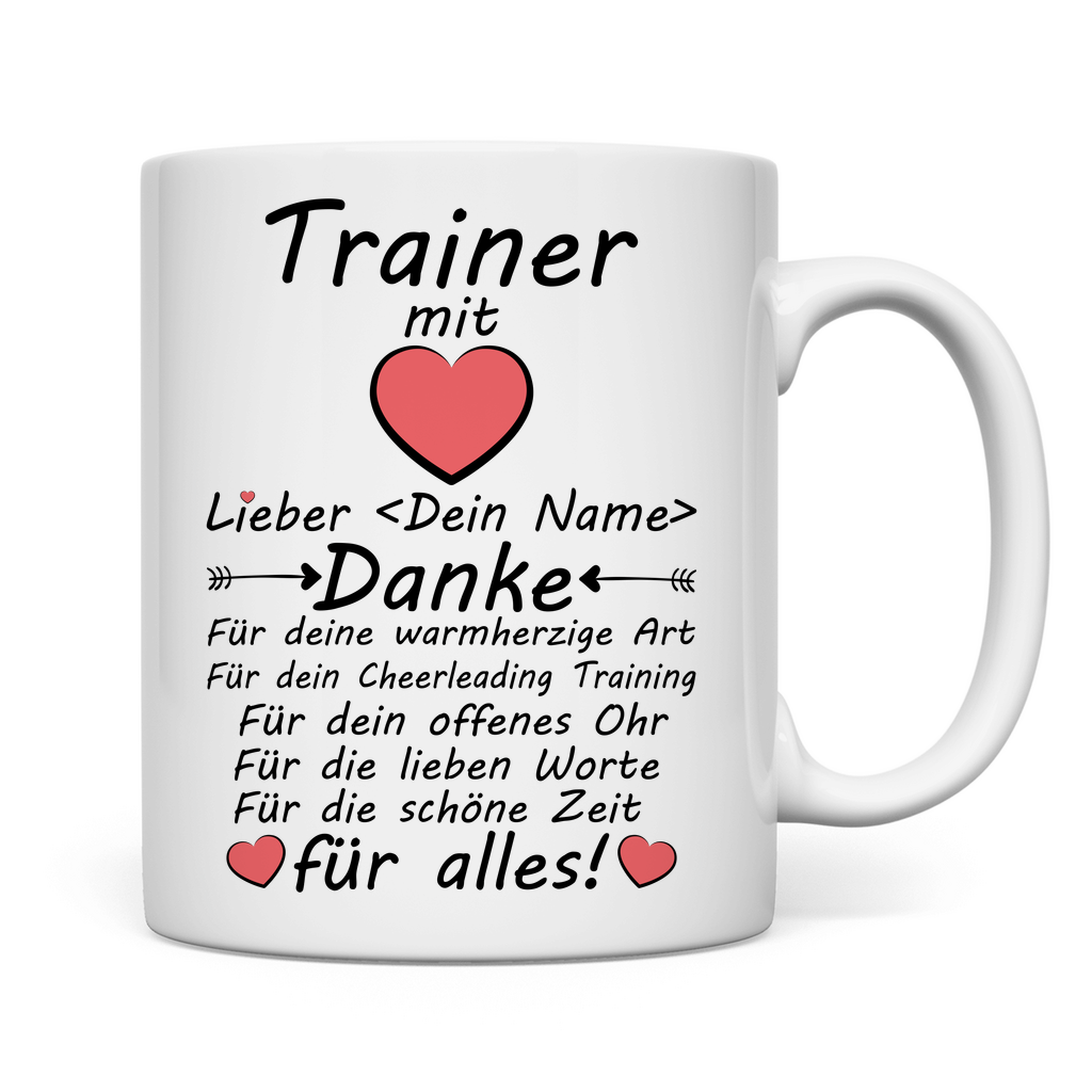 Cheerleader Trainerin | Coach | Geschenk