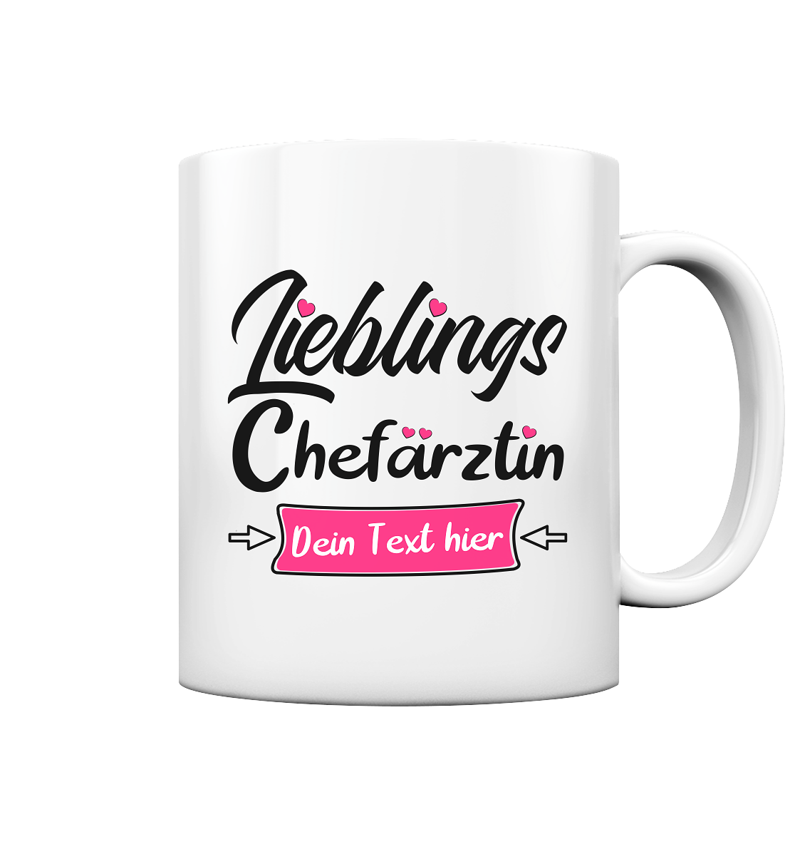 Chefärztin Lieblings Geschenk - Tasse Personalisiert mit Wunschnamen