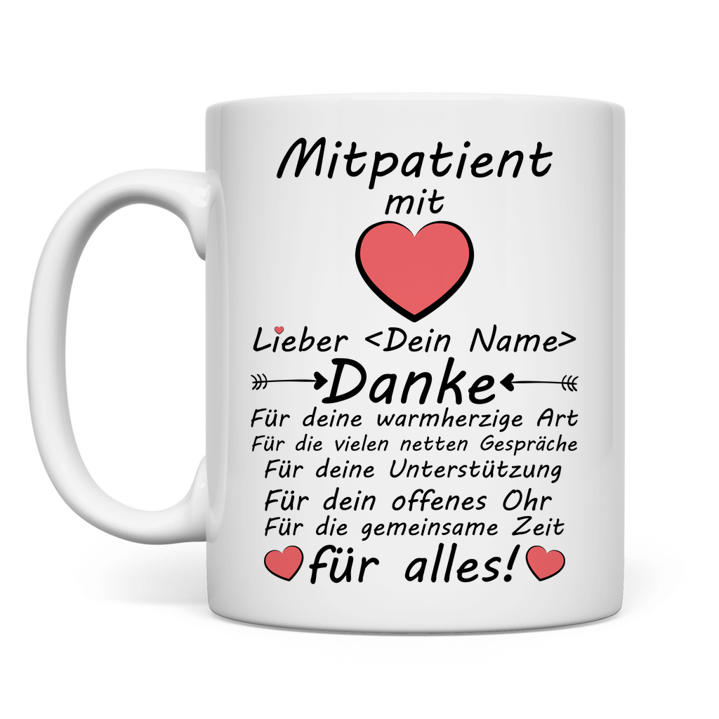 Mitpatient Tasse