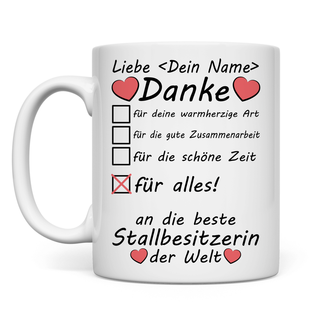Danke an Stallbesitzer | SB | Geschenk