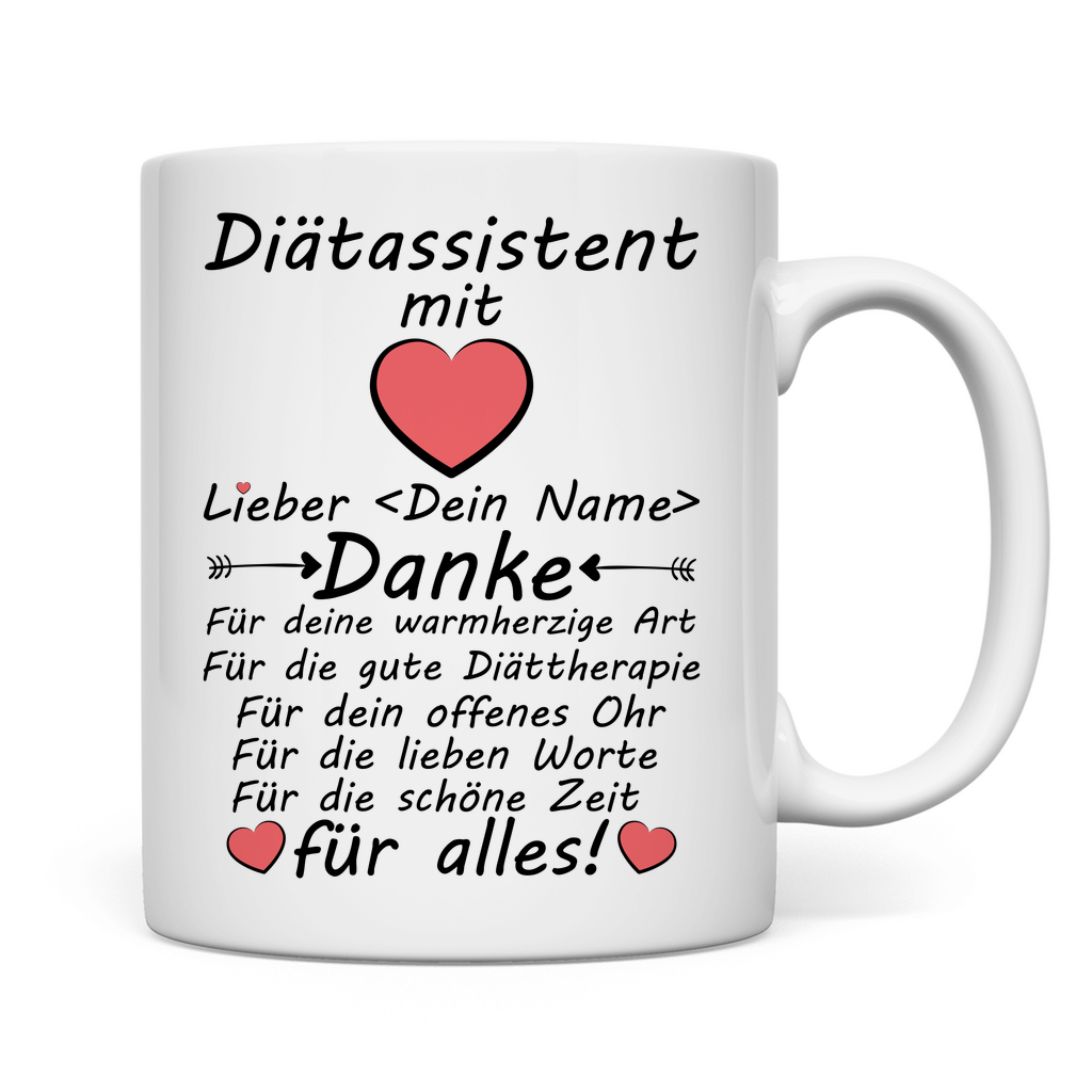 Danke sagen an Diätassistent | Geschenk