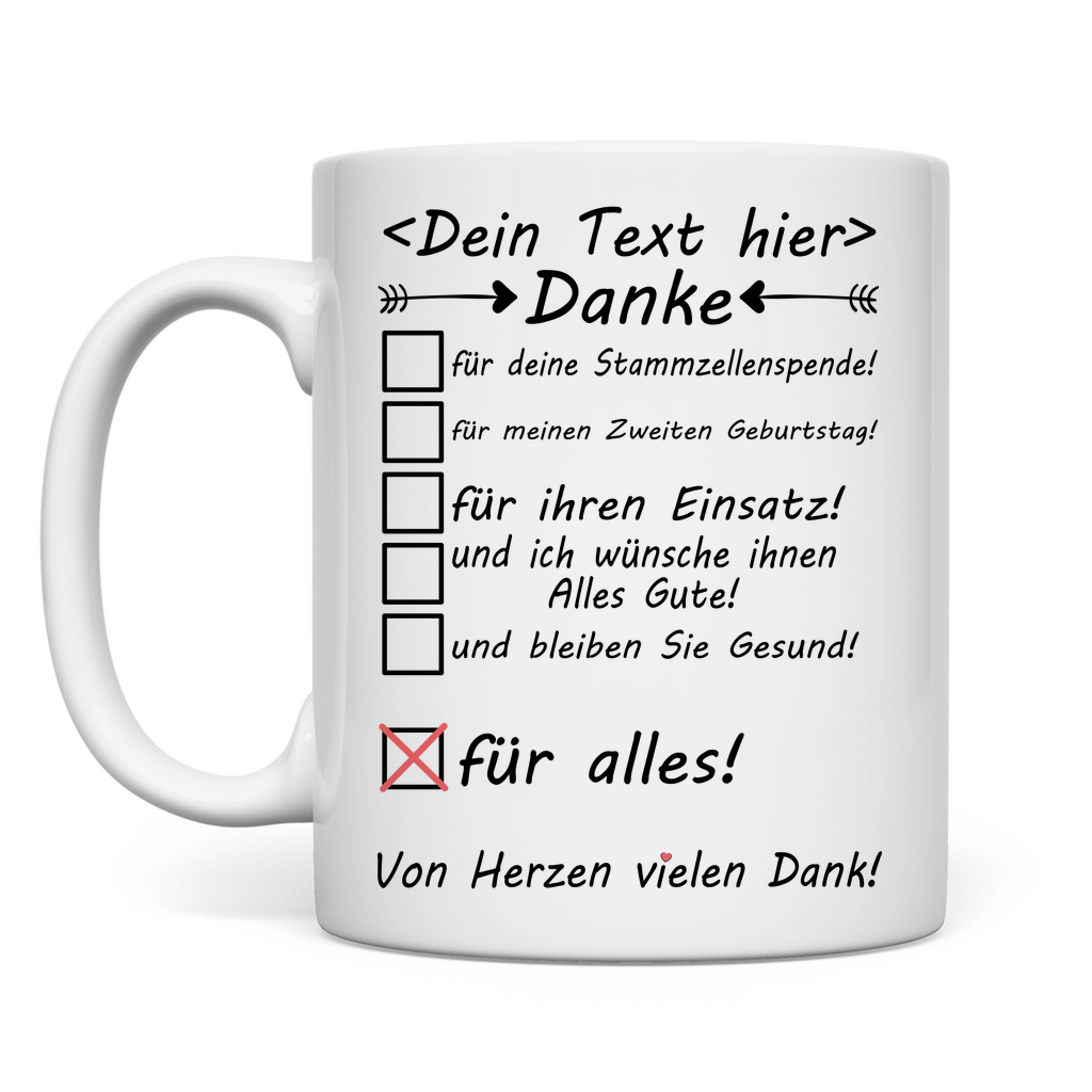 Danke an Stammzellenspender | Geschenk