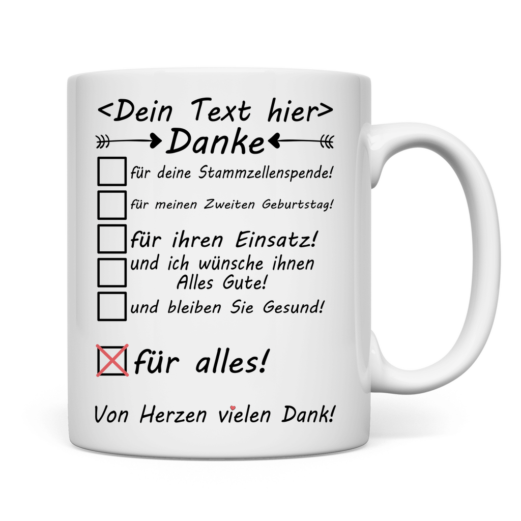 Danke an Stammzellenspender | Geschenk