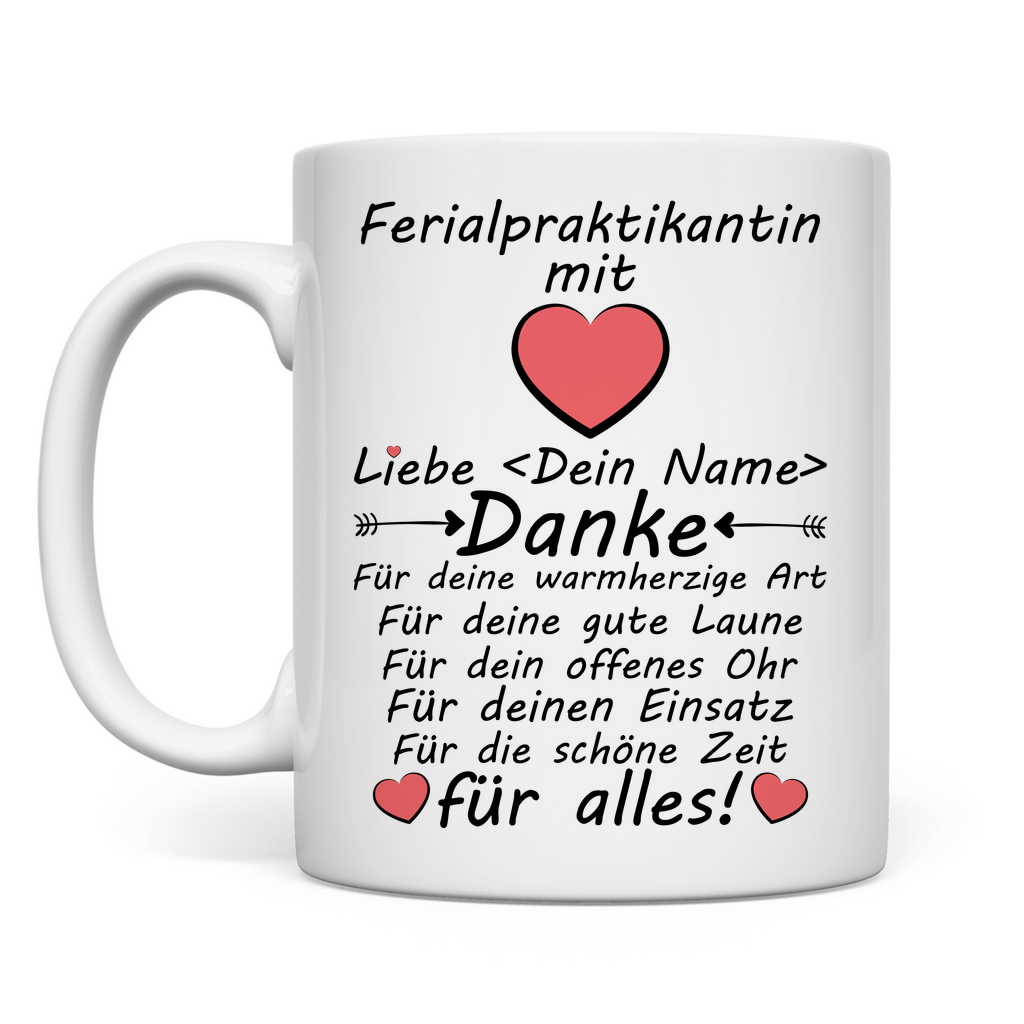 Danke an Ferialpraktikant | Abschiedsgeschenk