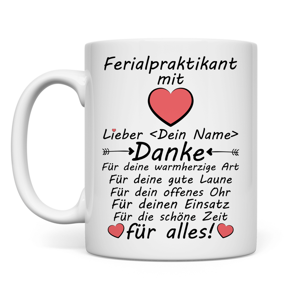 Danke an Ferialpraktikant | Abschiedsgeschenk