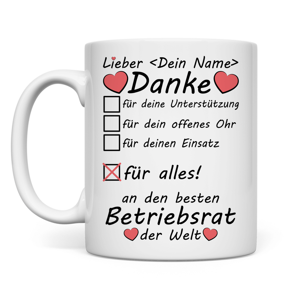 Danke sagen an Betriebsrat | Abschiedsgeschenk