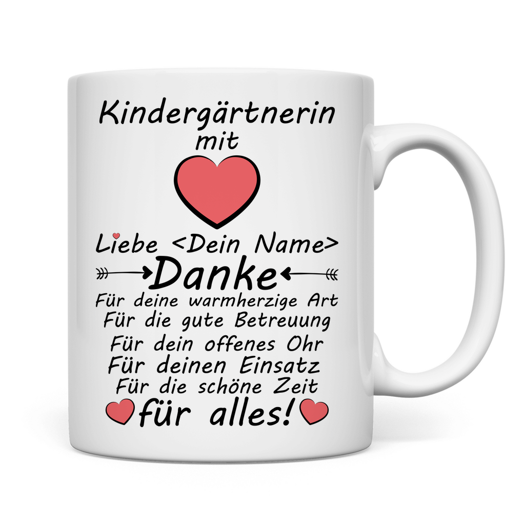 Danke sagen an die Kindergärtnerin | Geschenk