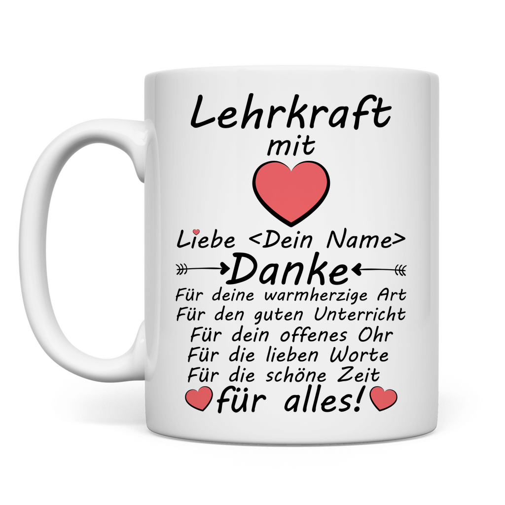 Danke an Lehrkraft | Geschenk zum Abschied