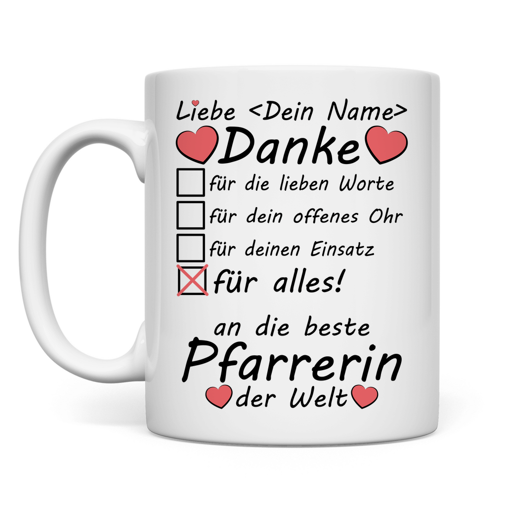 Danke an Pfarrer für Kommunion | Geschenk