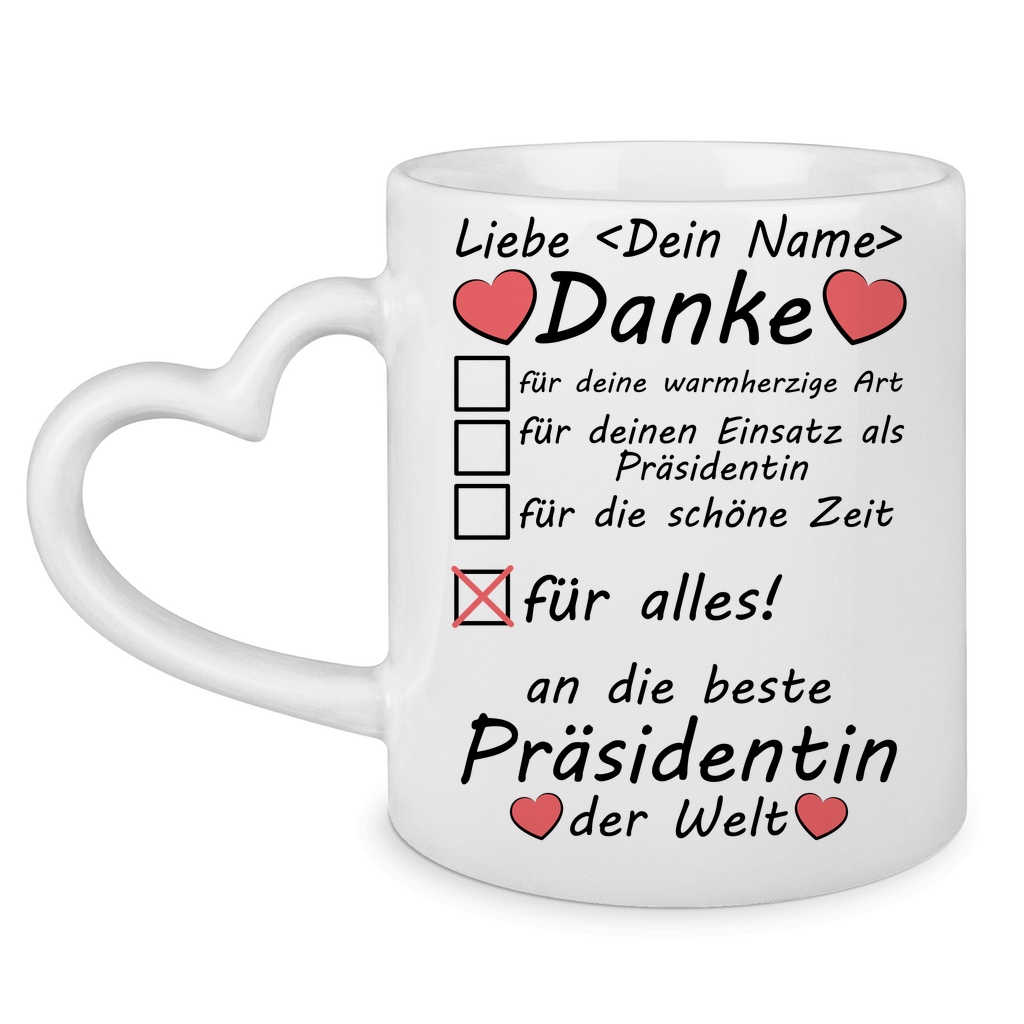 Danke an Präsident | Verabschiedung Geschenk