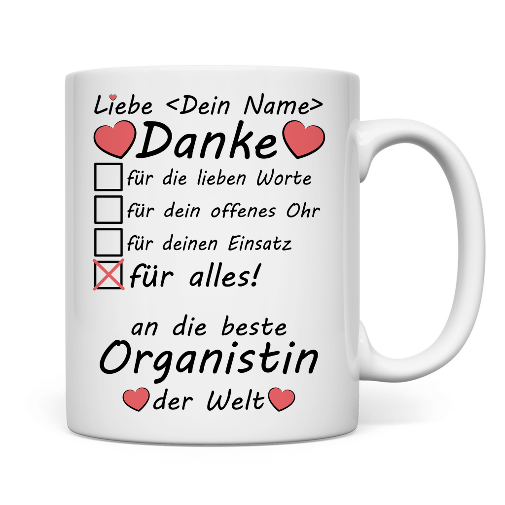 Danke an den Organisten | Hochzeit | Geschenk