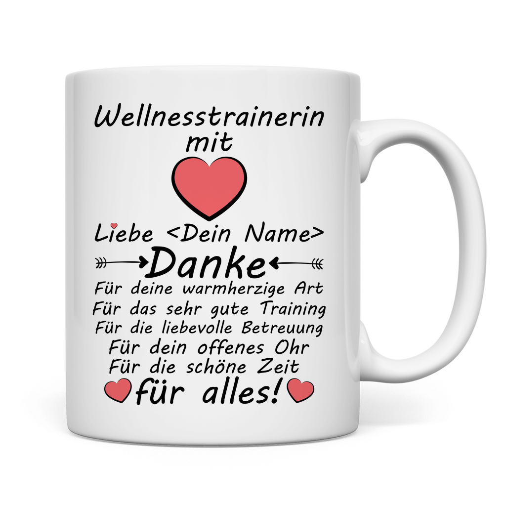 Danke sagen an Wellness Trainer | Geschenk