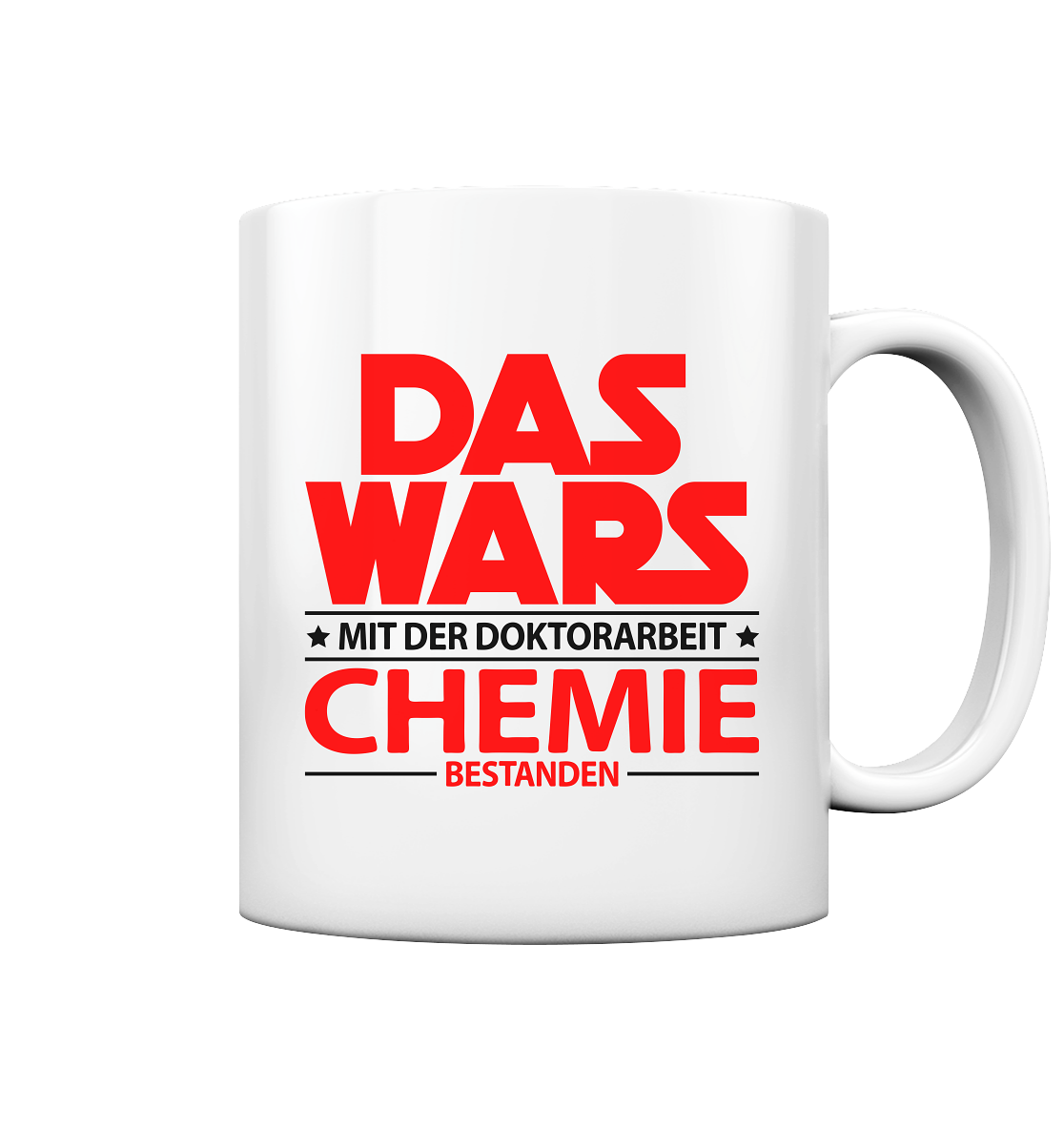 Doktortitel Doktorarbeit in Chemie bestanden Abschluss Geschenk 