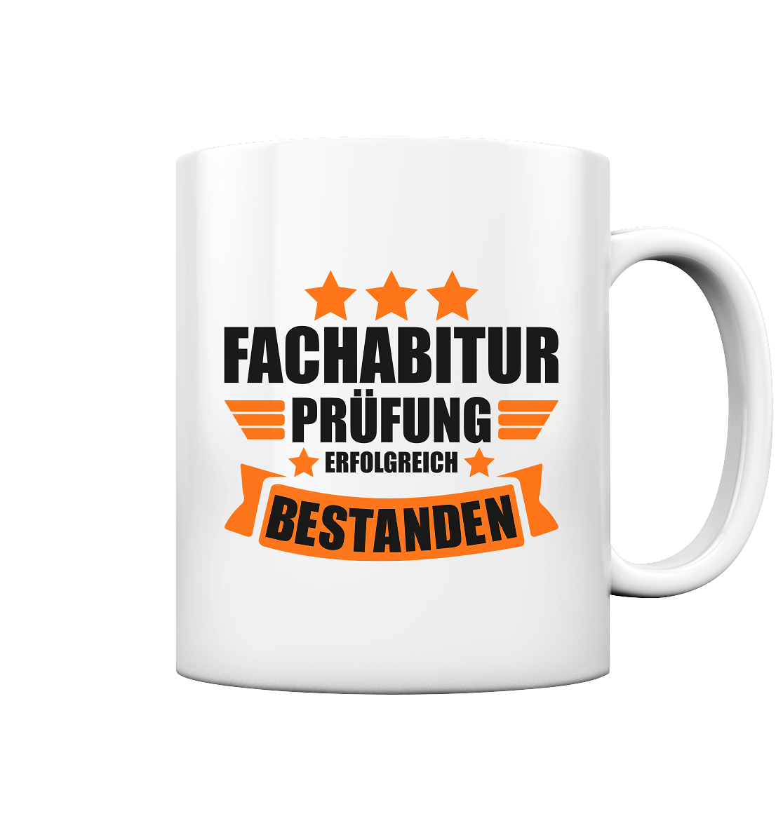 Fachabitur Fachabi Tasse zum bestandenen Abschluss Prüfung