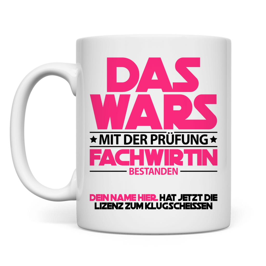 Fachwirt Prüfung bestanden | Geschenk