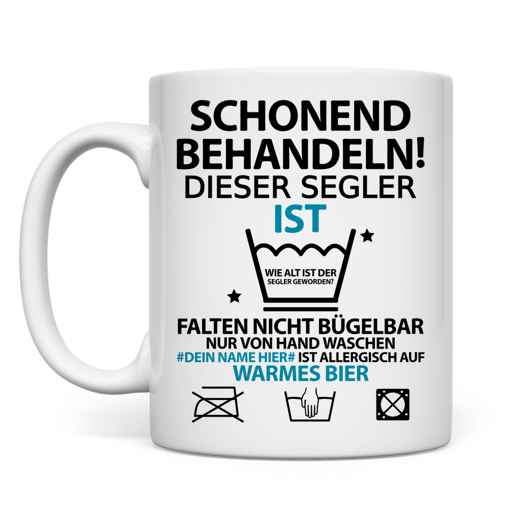 herzlichen glückwunschzum 60 Geburtstag | Segeln segler | Tasse