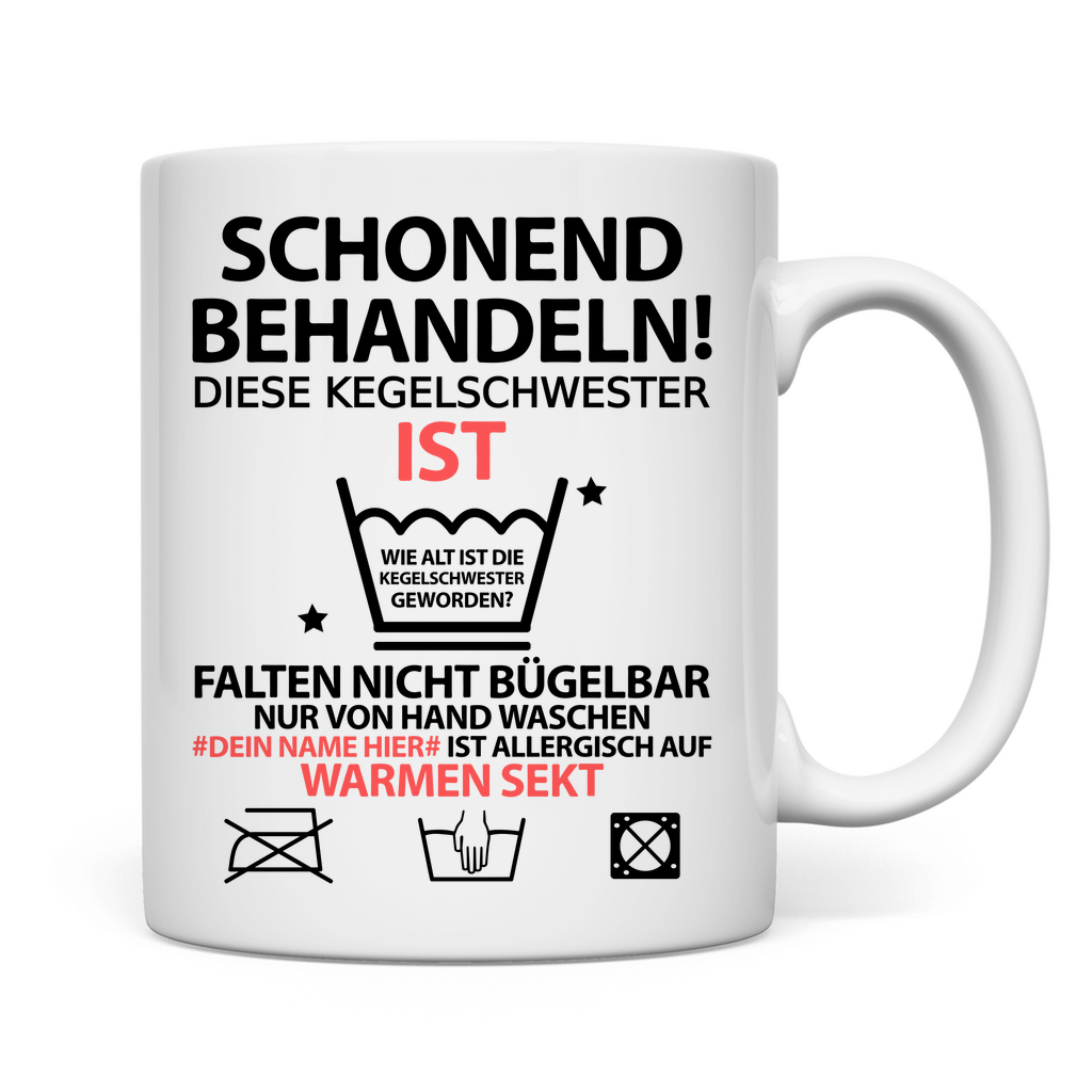 Glückwünsche zum Geburtstag | Kegelschwester | Geschenk