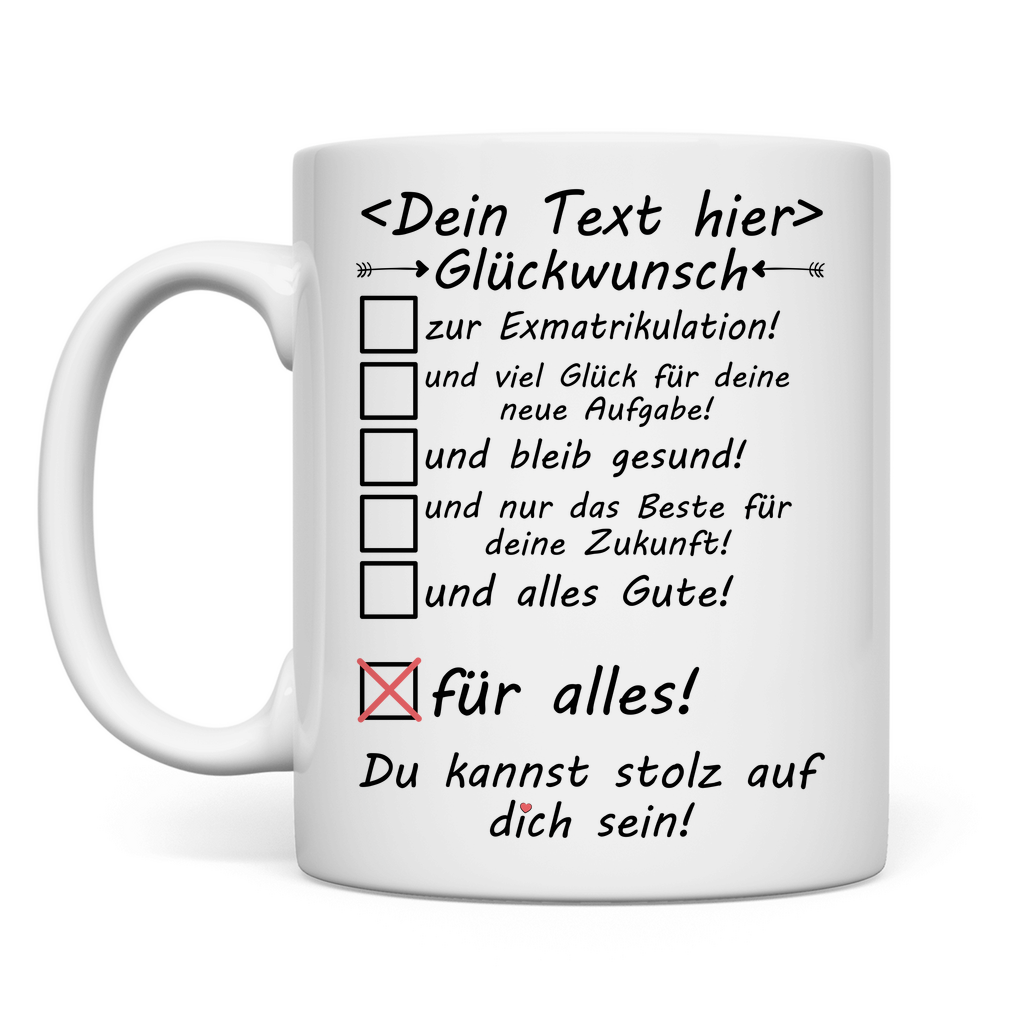 herzliche Glückwünsche zur bestandenene Exmatrikulation glückwunsch Geschenk