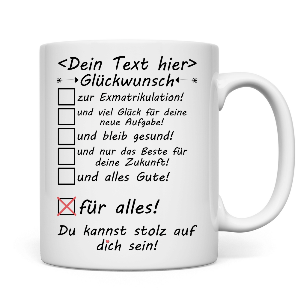 Glückwünsche zur Exmatrikulation | Geschenk