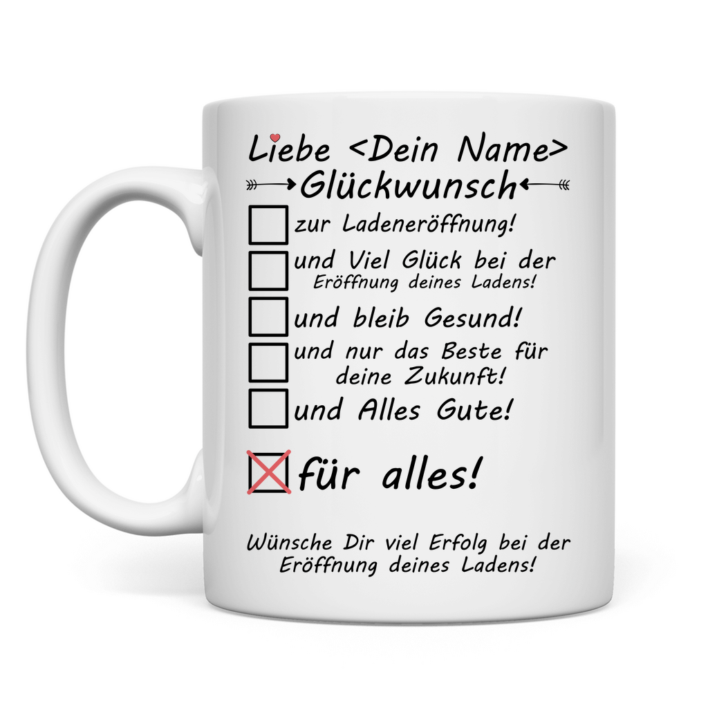 Glückwunsch zur Ladeneröffnung | Geschenk