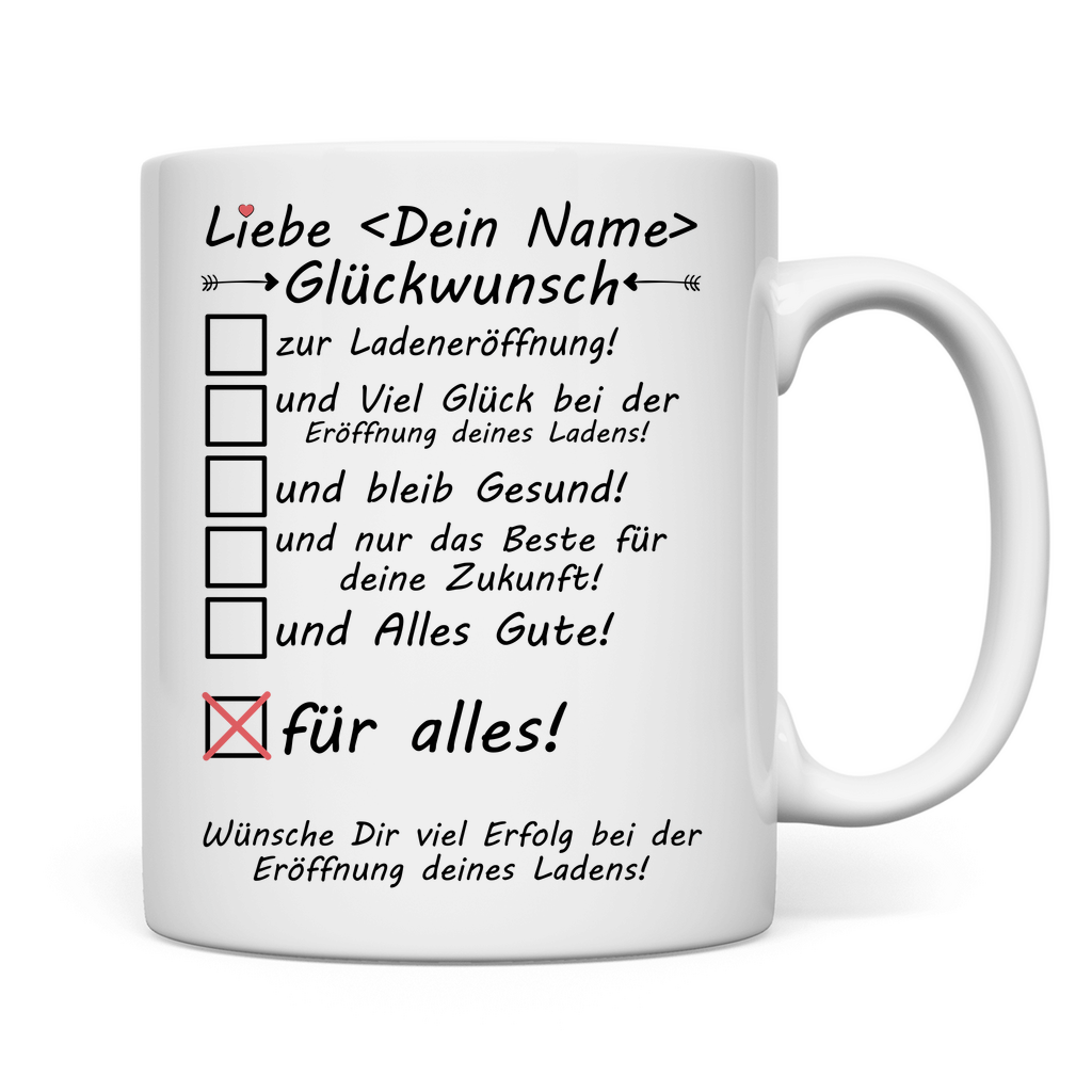 Glückwunsch zur Ladeneröffnung | Geschenk