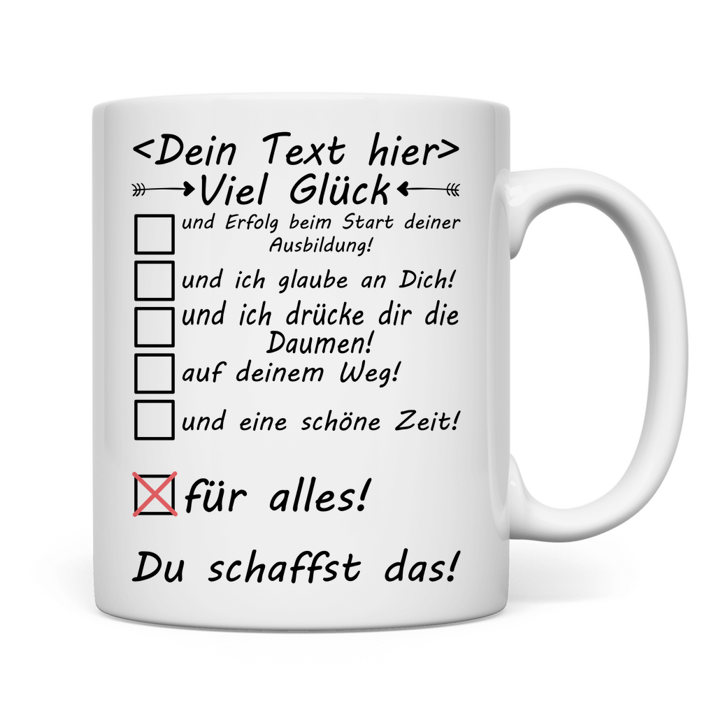 Gute wünsche zum Beginn der Lehre | Geschenk
