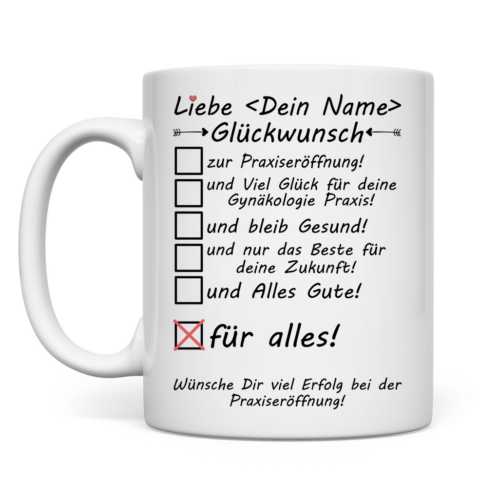 Gynäkologie Praxiseröffnung | Frauenarzt Geschenk