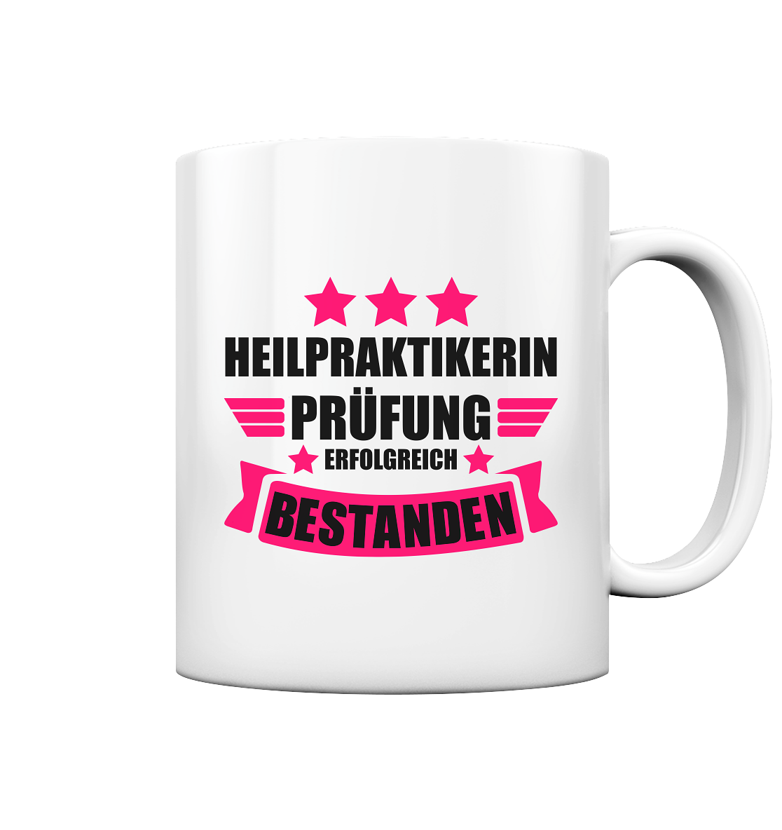 Tasse für Heilpraktikerin Prüfung bestanden Geschenk für Auszubildene