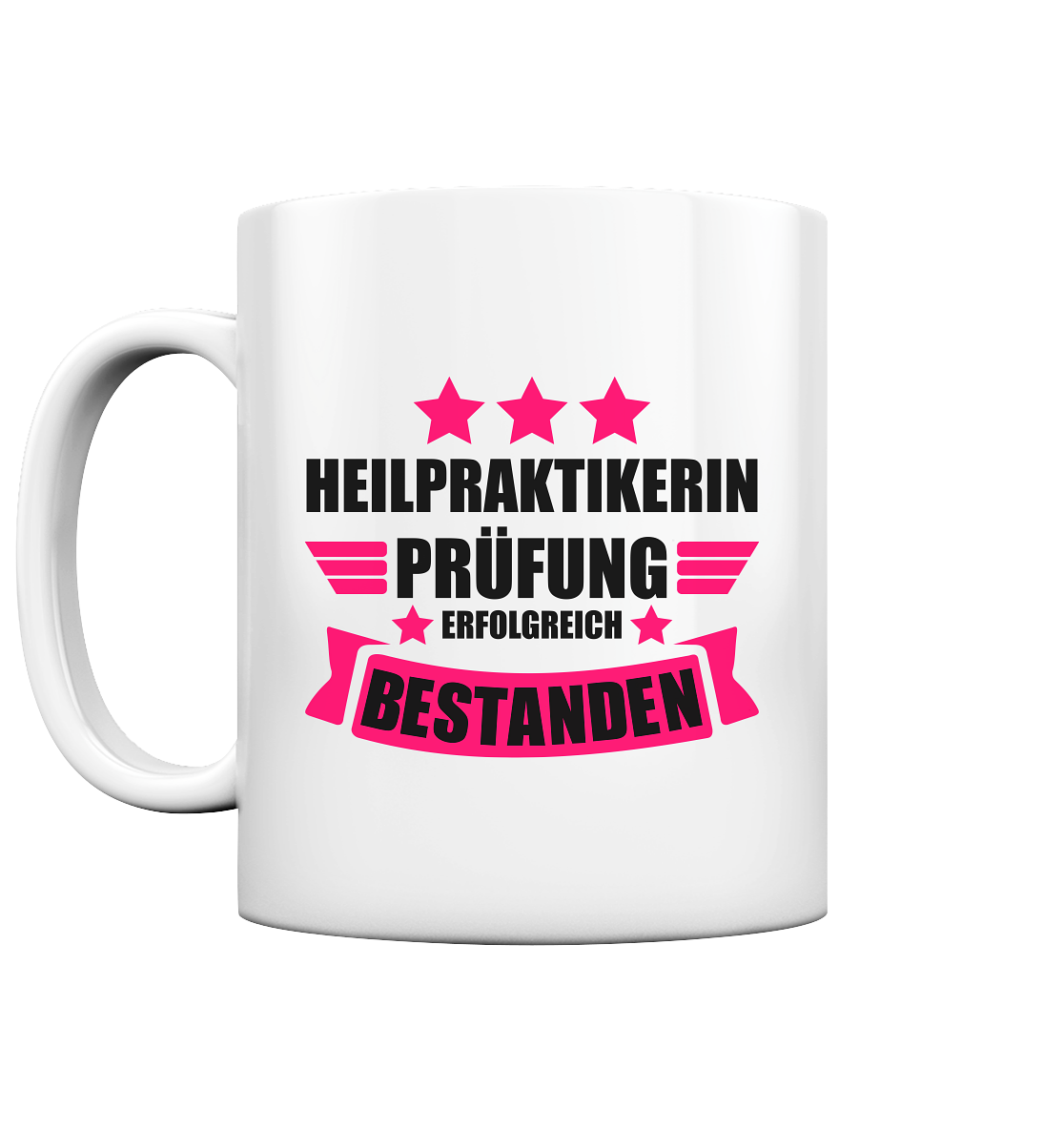 Heilpraktikerin Prüfung bestanden Geschenk Tasse für Azubis