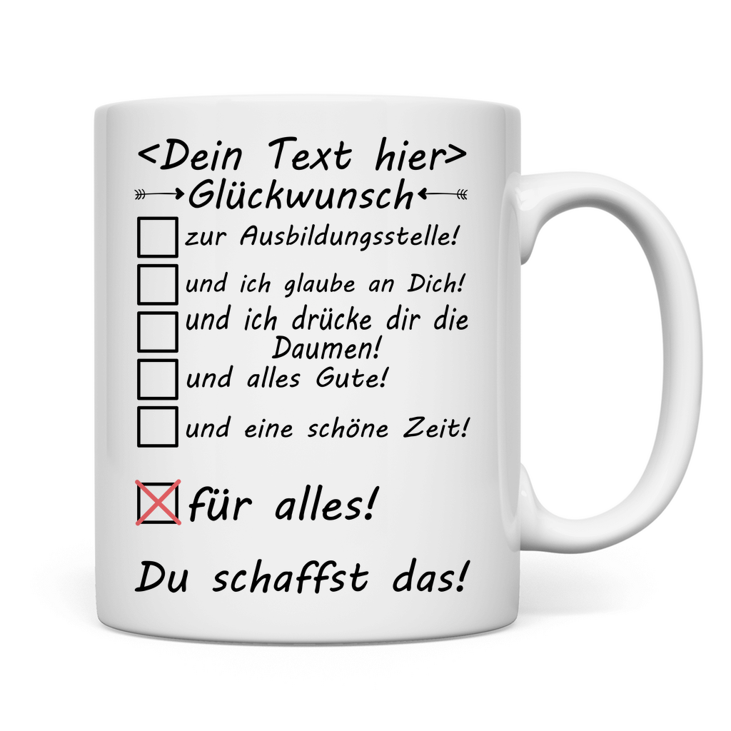 Herzlichen Glückwunsch zur Ausbildungsstelle | Geschenk