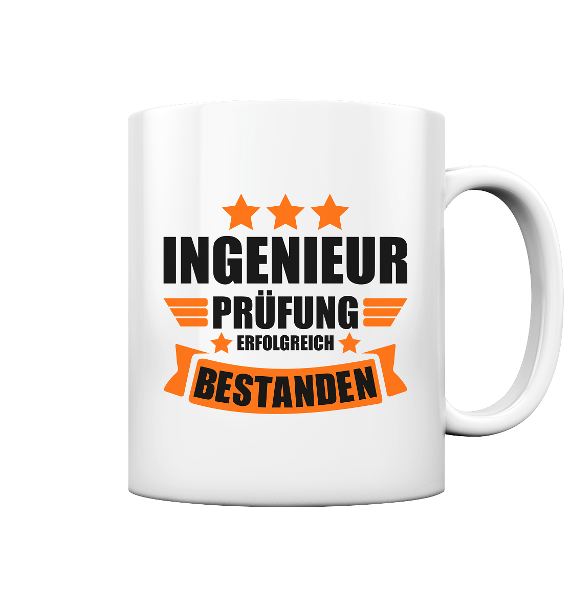 Ingenieur Studienabschluss | Tasse | Diplom bestanden | Geschenk Abschluss Dipl ing Geschenk