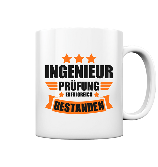 Ingenieur Studienabschluss | Tasse | Diplom bestanden | Geschenk Abschluss Dipl ing Geschenk