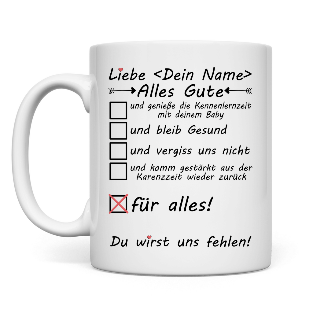 Karenz | Abschiedsgeschenk für Kollegen