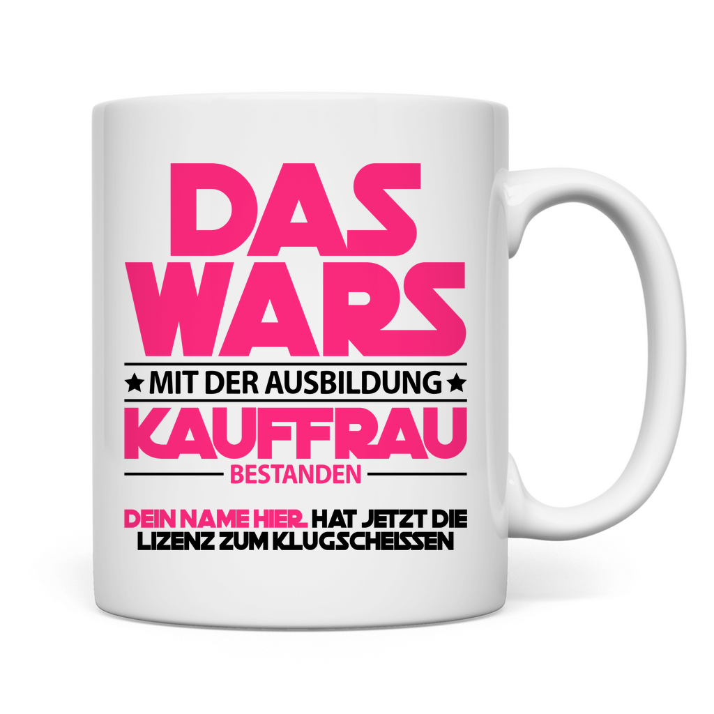 Kaufmann | Abschluss Prüfung bestanden | Geschenk