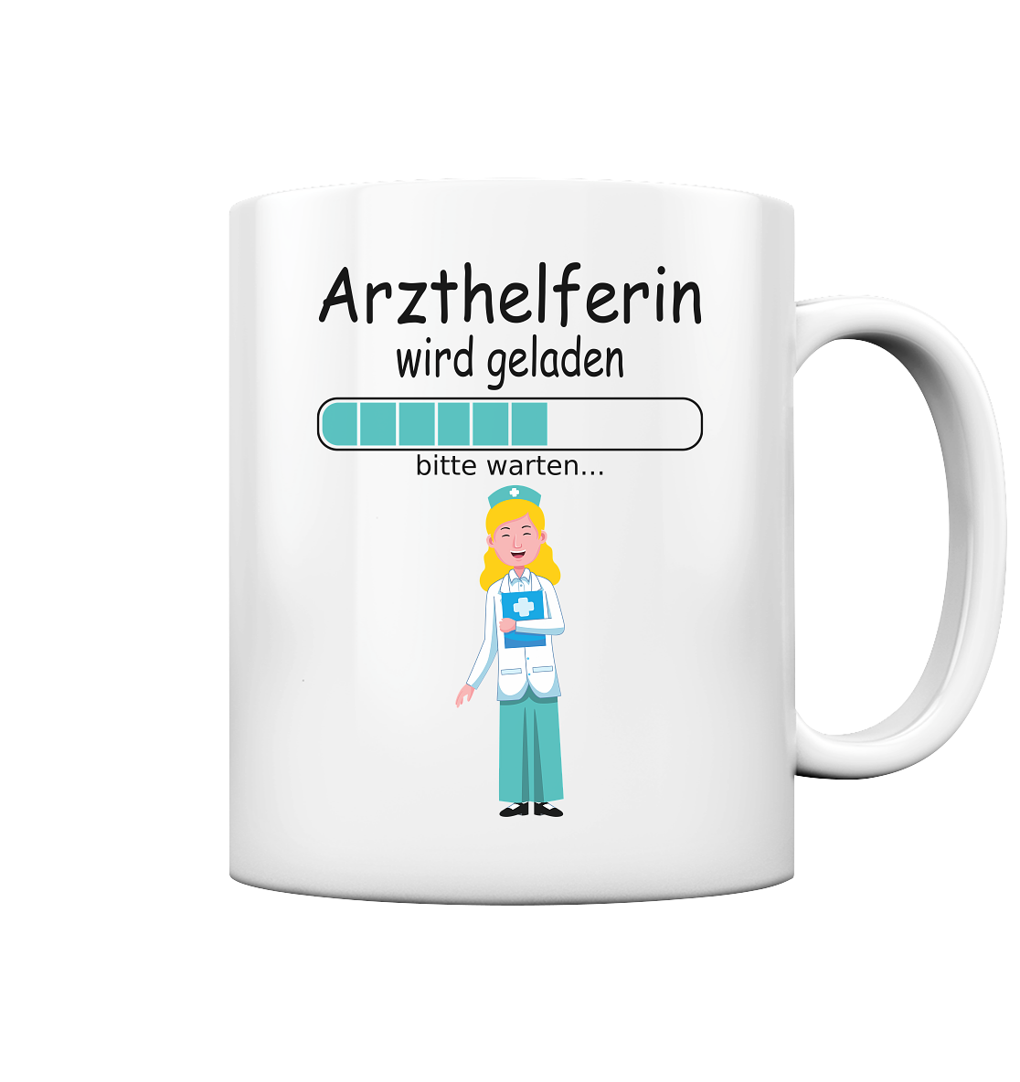 MFA Arzthelferin Ausbildung Start Geschenk zum Ausbildungsbeginn Tasse