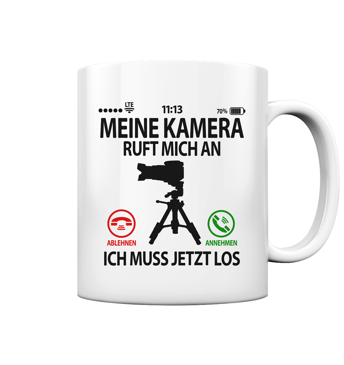 Geschenk für Naturfotografen - Tasse Lustigen Sprüchemotiv