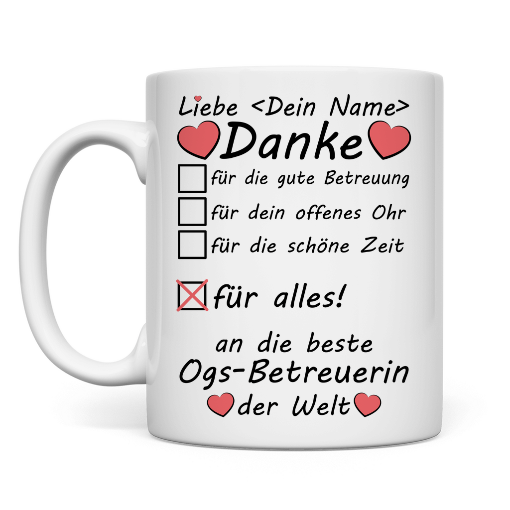 OGS Betreuerin | Geschenk zum Abschied