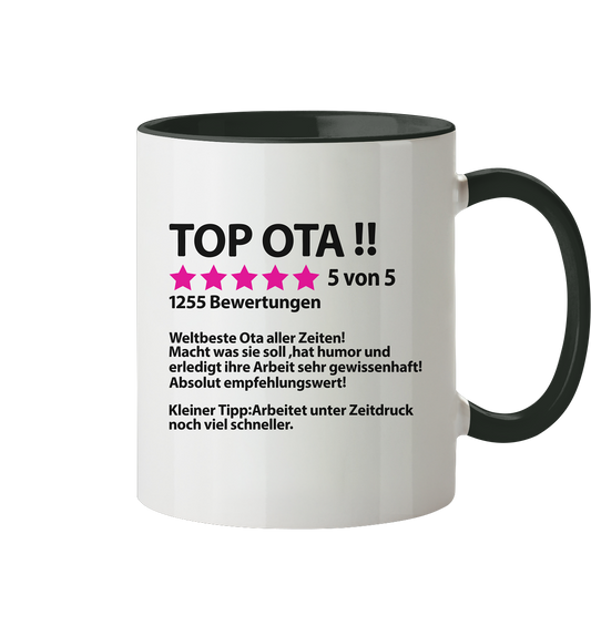 Tasse OTA Geschenk zum Examen mit lustigen Spruch
