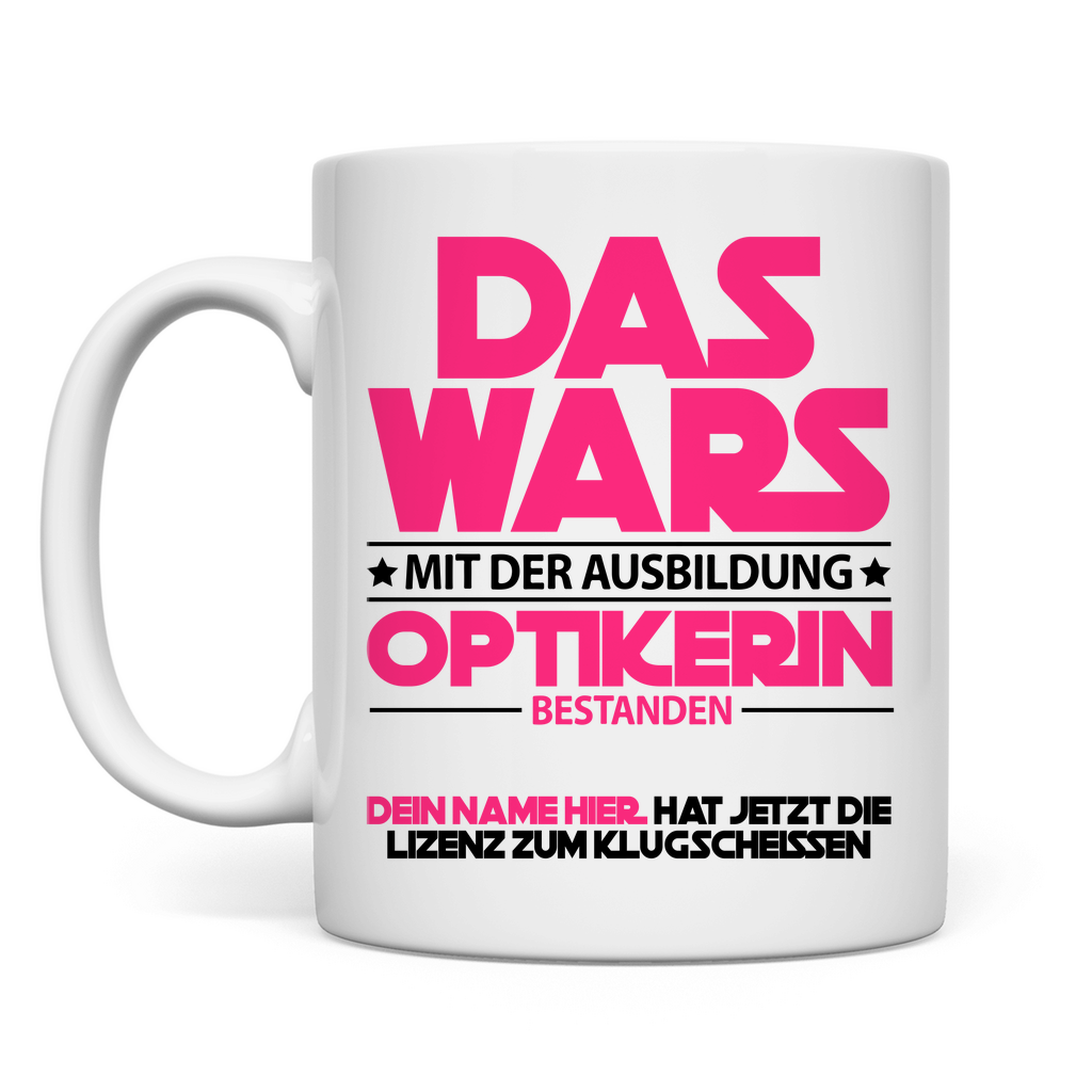 Optiker Prüfung bestanden | Geschenk