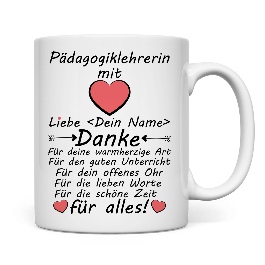 Pädagogik Lehrer | Danke für Alles | Geschenk