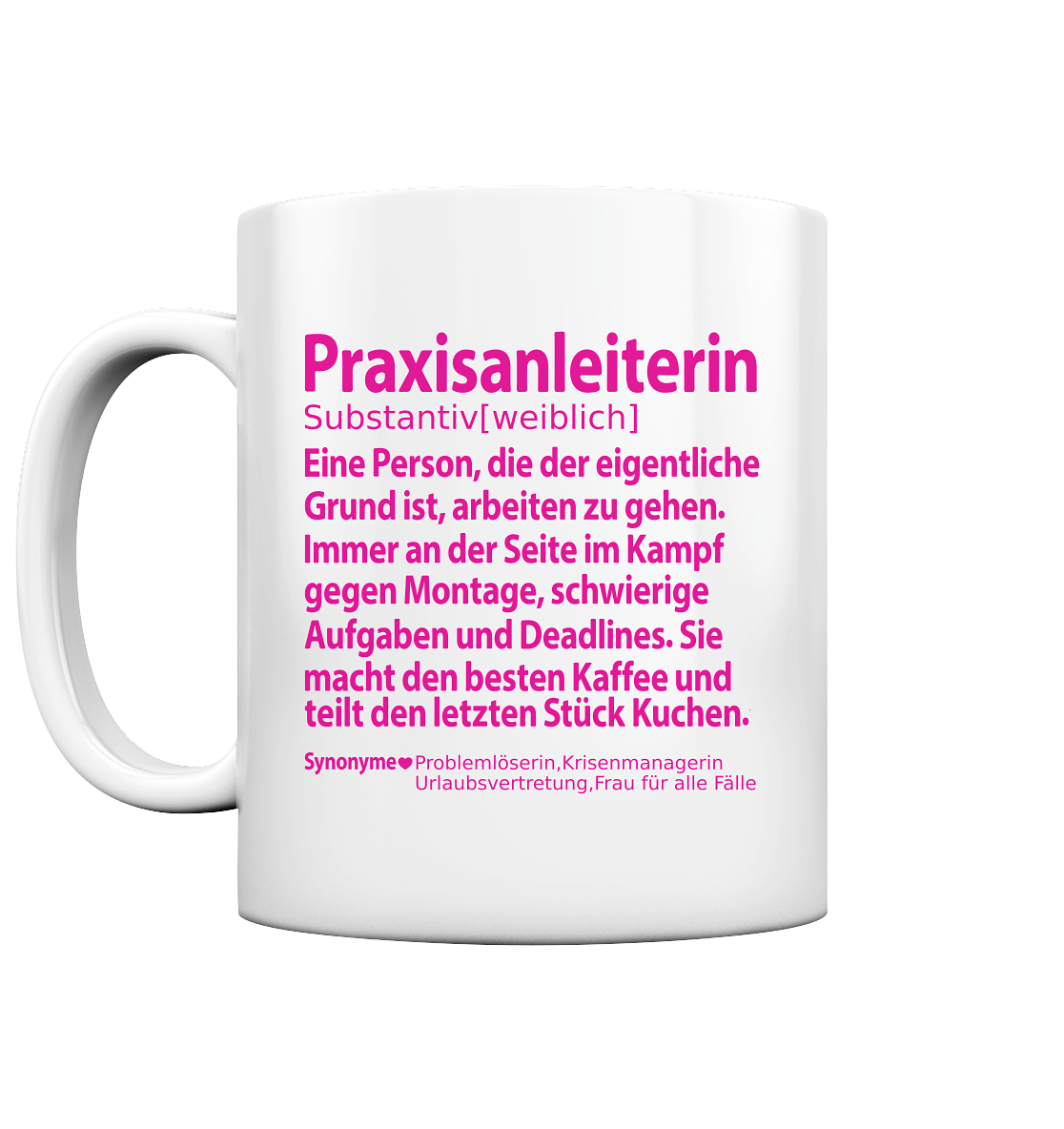 Praxisanleiterin Definition Danke Sagen