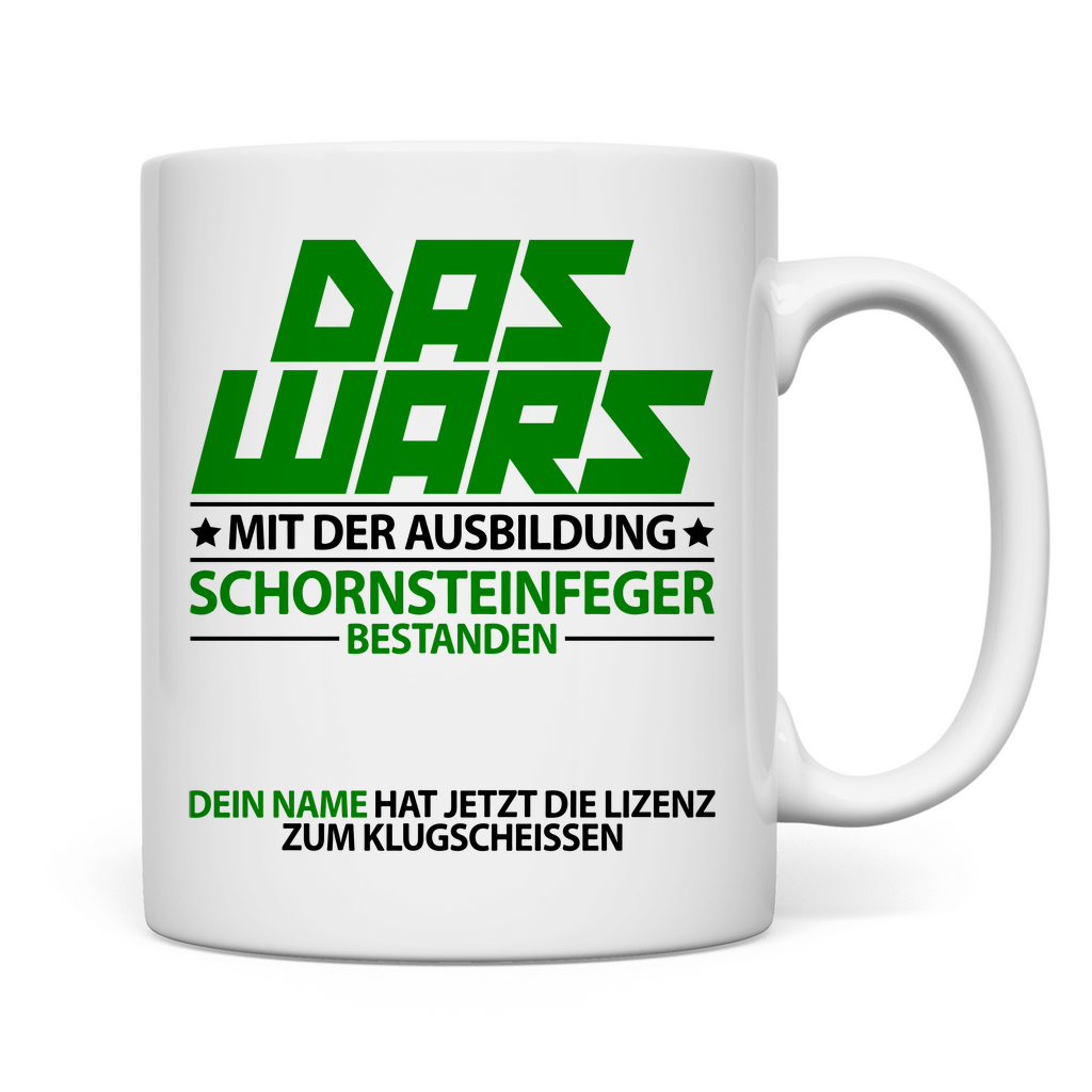 Schornsteinfeger Ausbildung Bestanden | Geschenk