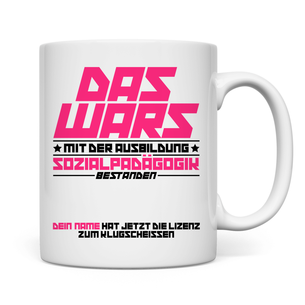 Sozialpädagogin Ausbildung bestanden | Geschenk