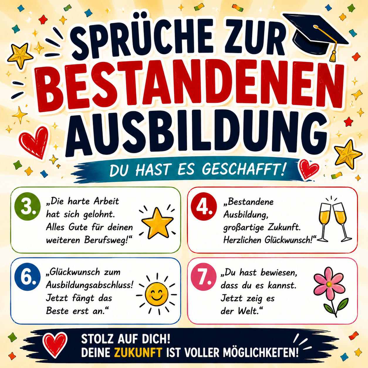 MFA Prüfung Abschluss Ausbildung bestanden Geschenk als Tasse