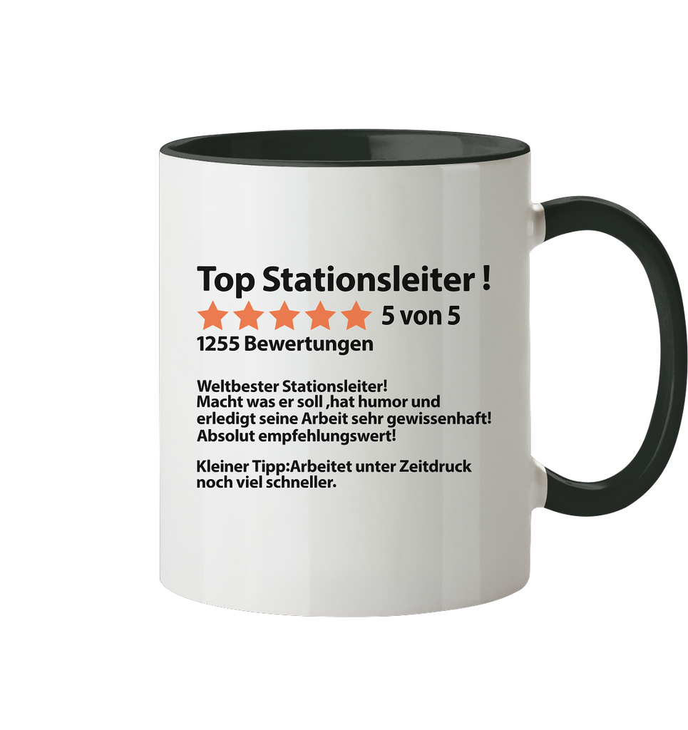 Stationsleiter Geschenk Top Bewertung Tasse