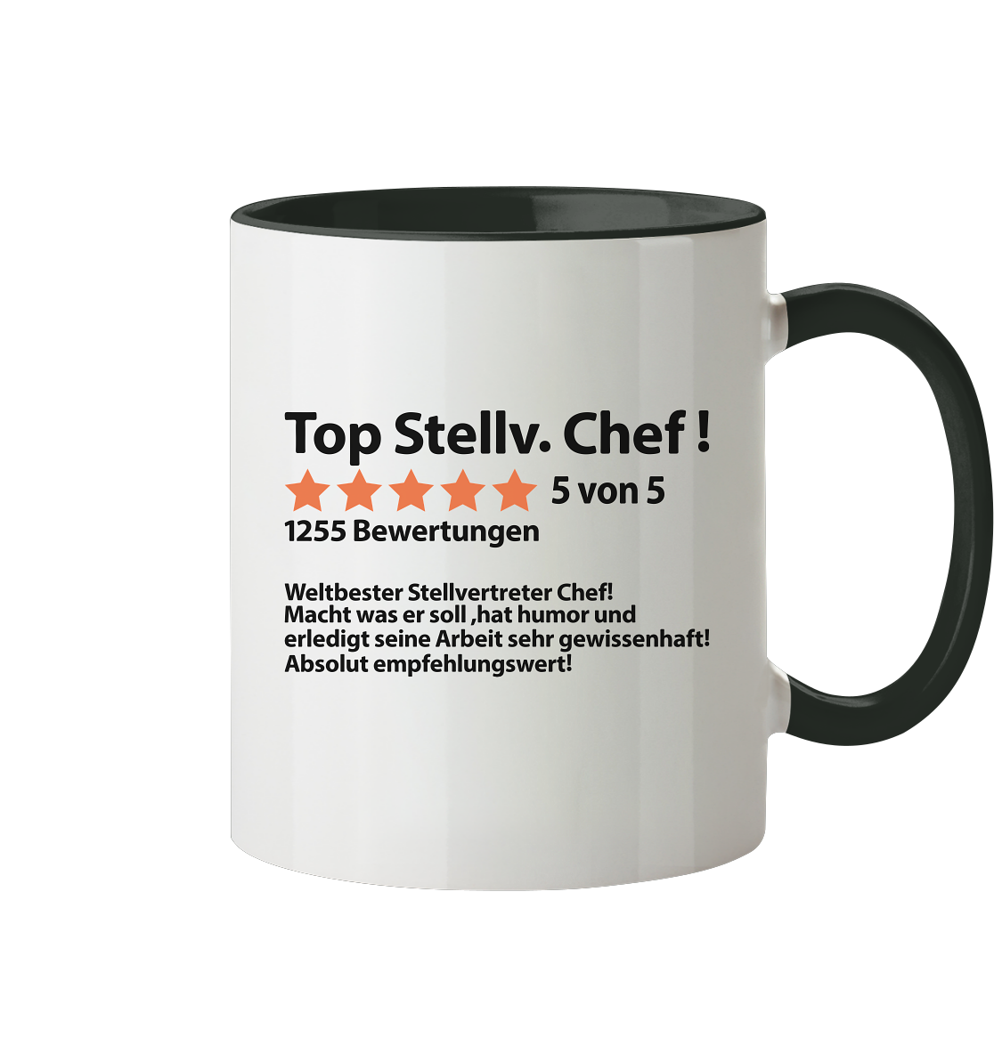 Stellvertreter Stellvertretung Chef Geschenk - Tasse zum Abschied als Lustige Geschenkidee