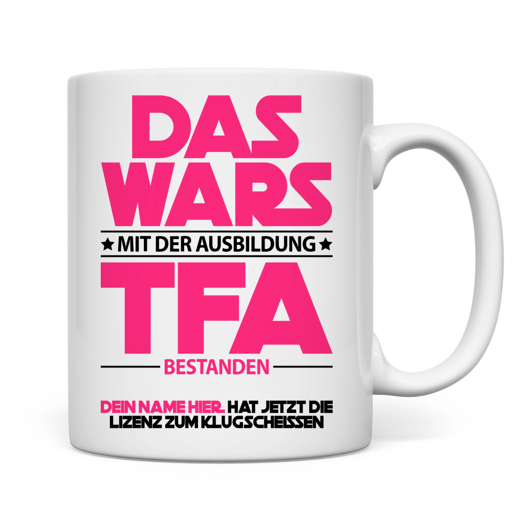 TFA Ausbildung Prüfung bestanden | Geschenk