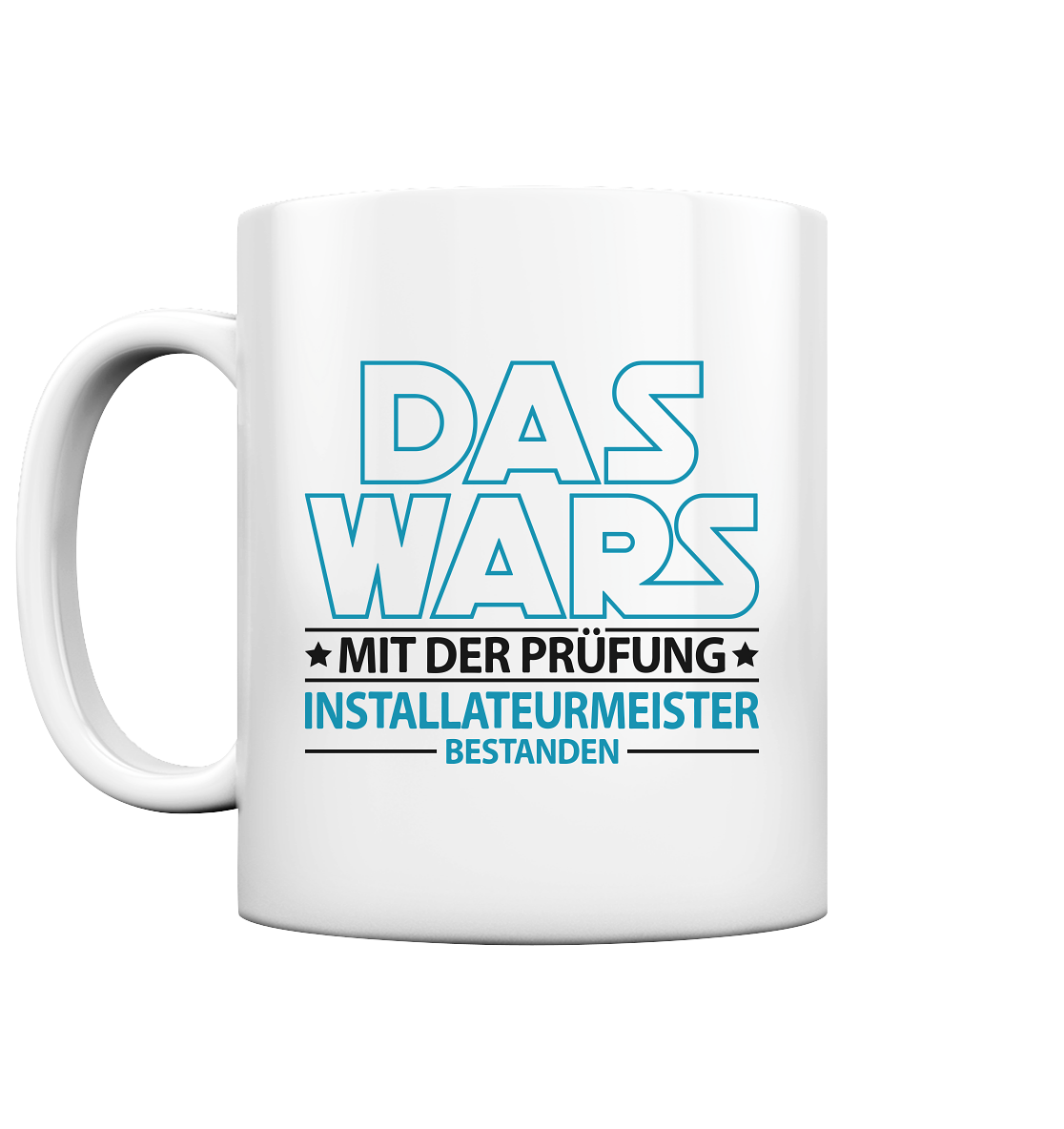 Tasse Installateur Meisterprüfung Installateurmeister bestanden Geschenk