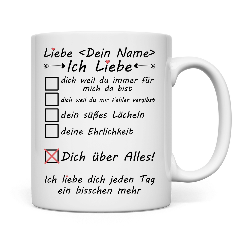 Ich liebe dich jeden Tag l Valentinstag Geschenk