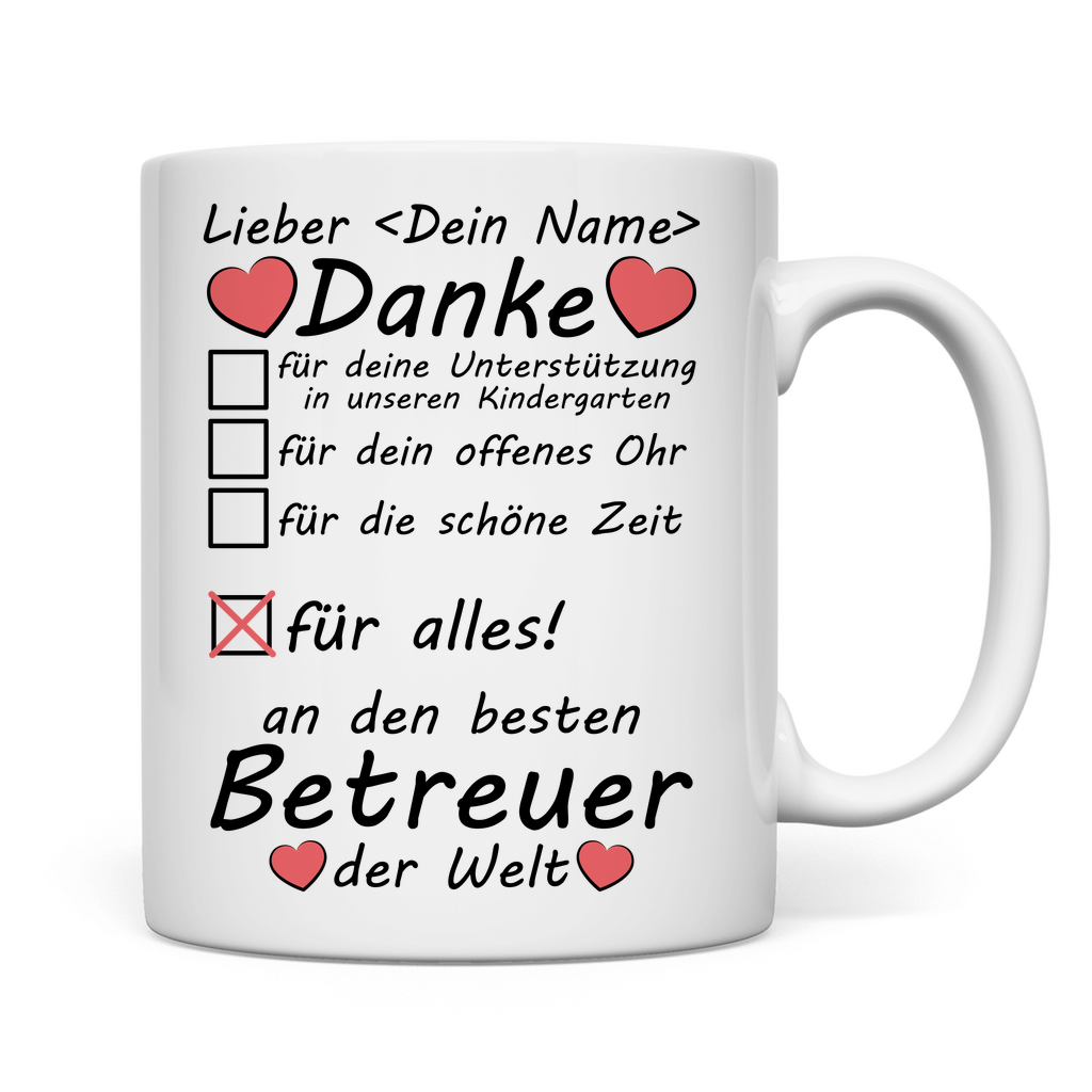 Betreuerin im Kindergarten | Kinder | Geschenk